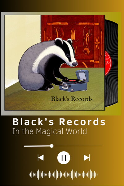 黑色；魔法世界的记录。（哈利·波特/OC）